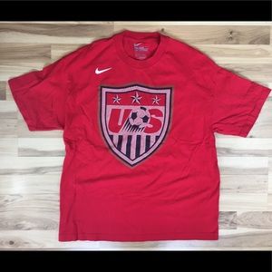 Nike USA red soccer shirt ⚽️